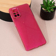 Zastitna maska (futrola) Sparkle Dust - Samsung A715F Galaxy A71 bordo.