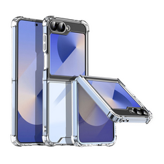 Zastitna maska (futrola) Transparent Ice Cube - Samsung F741B Galaxy Z Flip 6.