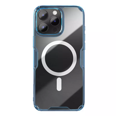 Zastitna maska (futrola) Nillkin Nature Pro Magnetic - iPhone 16 Pro plava.