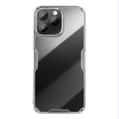 Zastitna maska (futrola) Nillkin Nature Pro - iPhone 16 Pro Transparent.