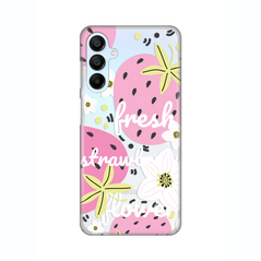 Zastitna ultra tanka (skin) maska / futrola PRINT - Samsung A156 Galaxy A15 5G Fresh Pink.