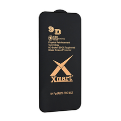 stitno Staklo Staklena folija (zastitno kaljeno staklo) za ekran X mart 9D - iPhone 16 Pro Max 6.9.