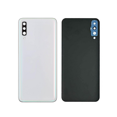 Poklopac - Samsung A705/Galaxy A70 2019 beli (white) + staklo kamere (NO LOGO).