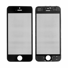 Staklo touchscreen-a+frame+OCA+polaritor - iPhone 5 crno CO.