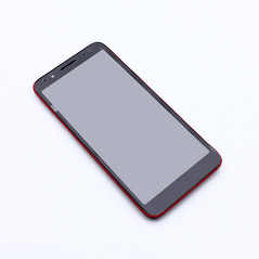 LCD displej (ekran) - Alcatel OT 1X/5059D+touch screen crni+frame crveni SPO.