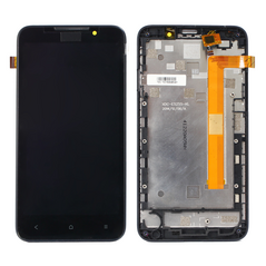 LCD displej (ekran) - HTC Desire 316/Desire 516+touch screen crni+crni okvir high CHA.