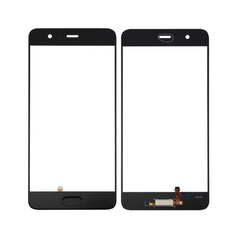 Staklo touchscreen-a - Huawei P10 Plus+Senzor otiska prsta crno.