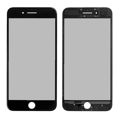 Staklo touchscreen-a+frame+OCA+polaritor - Iphone 7 Plus 5,5 crno CO.