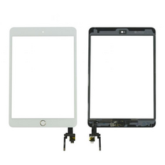 touchscreen - Apple iPad mini 3 beli+home dugme.
