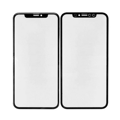 Staklo touchscreen-a+frame+OCA - Iphone XR crno.