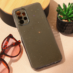 Zastitna maska (futrola) Sparkle Dust - Samsung A135 Galaxy A13 4G crna.