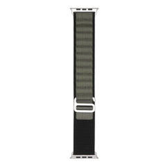 Narukvica Moye Smart Watch Alpine Loop Strap 44/45/49mm crni With Green.