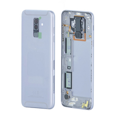 Oklop / kuciste - Samsung A605/Galaxy A6 Plus 2018 plavi+Senzor otiska prsta SPO SH.