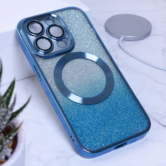 Zastitna maska (futrola) Shine Magsafe - iPhone 14 Pro plava.
