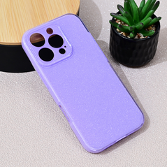 Zastitna maska (futrola) Sparkle Dust - iPhone 16 Pro ljubicasta.