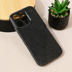 Zastitna maska (futrola) Sparkle Dust - iPhone 16 Pro crna.