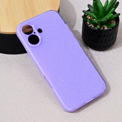 Zastitna maska (futrola) Sparkle Dust - iPhone 16 6.1 ljubicasta.