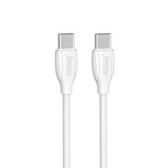 USB data kabl Superior CO-BX19 Fast 60W 3A Type C na Type C 1m beli (MS).