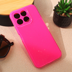 Zastitna maska (futrola) Sparkle Dust - Huawei Honor X8b pink.
