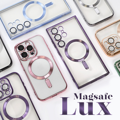 Zastitna maska (futrola) Magsafe Lux - iPhone 13 plava.