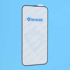 Zastitno staklo Staklena folija (zastitno kaljeno staklo) za ekran Teracell Titan 2.5D 10u1 iPhone 13 Pro Max/14 Plus 6.7 crni.
