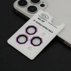 stita - kameru OCTAGON DIAMOND iPhone 16 Pro (6.3)/16 Pro Max (6.9) crvena (MS).