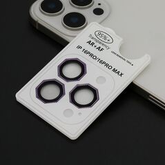 stita - kameru OCTAGON DIAMOND iPhone 16 Pro (6.3)/16 Pro Max (6.9) ljubicasta (MS).