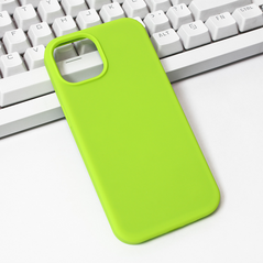 Zastitna maska (futrola) Summer color - iPhone 15 neon zuta.