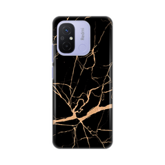 Zastitna silikonska maska (futrola) PRINT - Xiaomi Redmi 12C All crni.