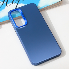 Zastitna maska (futrola) providna - Samsung A356B Galaxy A35 5G plava.