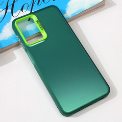 Zastitna maska (futrola) providna - Samsung A136 Galaxy A13 5G/A047 Galaxy A04s zelena.