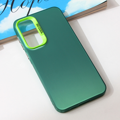 Zastitna maska (futrola) providna - Samsung A556 Galaxy A55 5G zelena.
