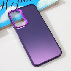 Zastitna maska (futrola) providna - Samsung A346 Galaxy A34 5G 5G ljubicasta.