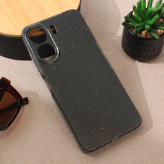 Zastitna maska (futrola) Sparkle Dust - Xiaomi Redmi 13C srebrna.