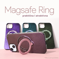Zastitna maska (futrola) Magsafe Ring - iPhone 12 6.1 zelena.