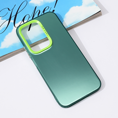 Zastitna maska (futrola) providna - Huawei Honor 200 Lite zelena.