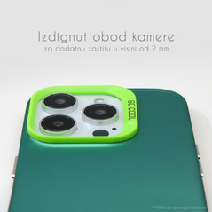 Zastitna maska (futrola) providna - iPhone 16 6.1 crna.