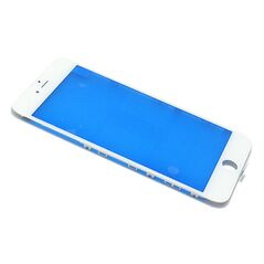 Staklo touchscreen-a - iPhone 6s Plus sa frejmom beli (white) (MS).