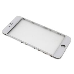 Staklo touchscreen-a - iPhone 6s Plus + okvir + OCA stiker (Crown Quality) beli (white) (MS).