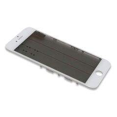 Staklo touchscreen-a - Iphone 7 sa frejmom + oca i polaroid beli (white) ORG (MS).