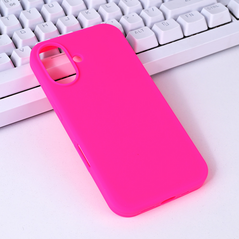 Zastitna maska (futrola) Summer color - iPhone 16 6.1 pink.