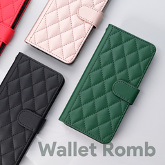 Zastitna maska (futrola) Wallet Romb - Samsung A156 Galaxy A15 5G zelena.