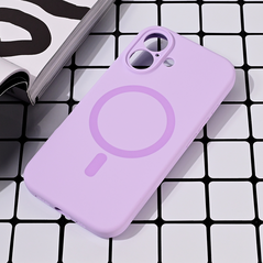 Zastitna maska (futrola) Magsafe Pure color - iPhone 16 6.1 lila.