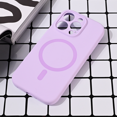 Zastitna maska (futrola) Magsafe Pure color - iPhone 16 Pro lila.