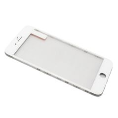 Staklo touchscreen-a - Iphone 8 Plus sa frejmom + oca beli (white) (MS).