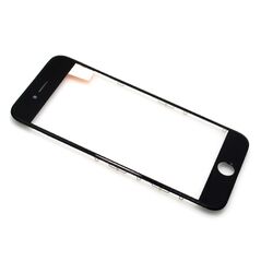 Staklo touchscreen-a - iPhone 8/SE (2020) sa frejmom + oca crni (MS).