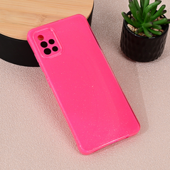 Zastitna maska (futrola) Sparkle Dust - Samsung A515F Galaxy A51 pink.
