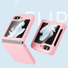 Zastitna maska (futrola) Elegant Fold - Samsung F741B Galaxy Z Flip 6 5G svetlo roze.