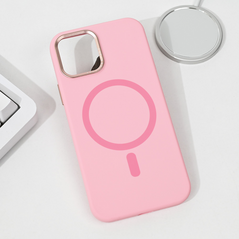Zastitna maska (futrola) Magsafe - iPhone 12 6.1 roze.