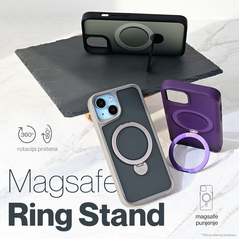 Zastitna maska (futrola) Magsafe Ring Stand - iPhone 12 6.1 ljubicasta.